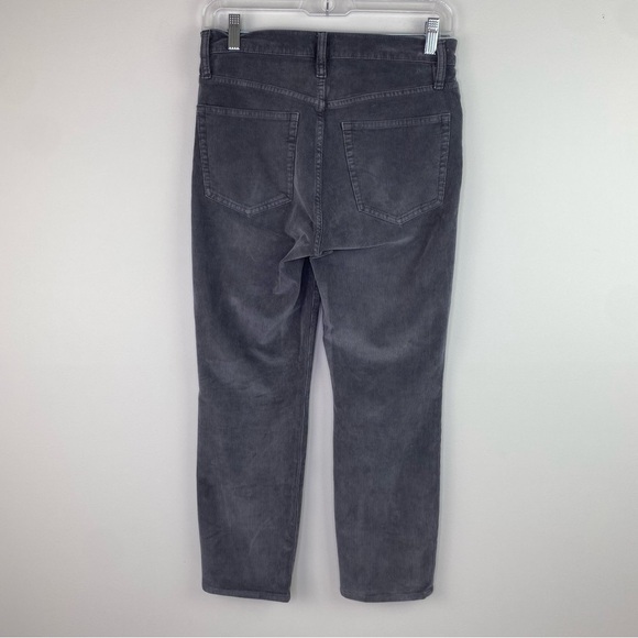 J.Crew Gray Corduroy Vintage Slim Straight size 6p - Picture 6 of 9